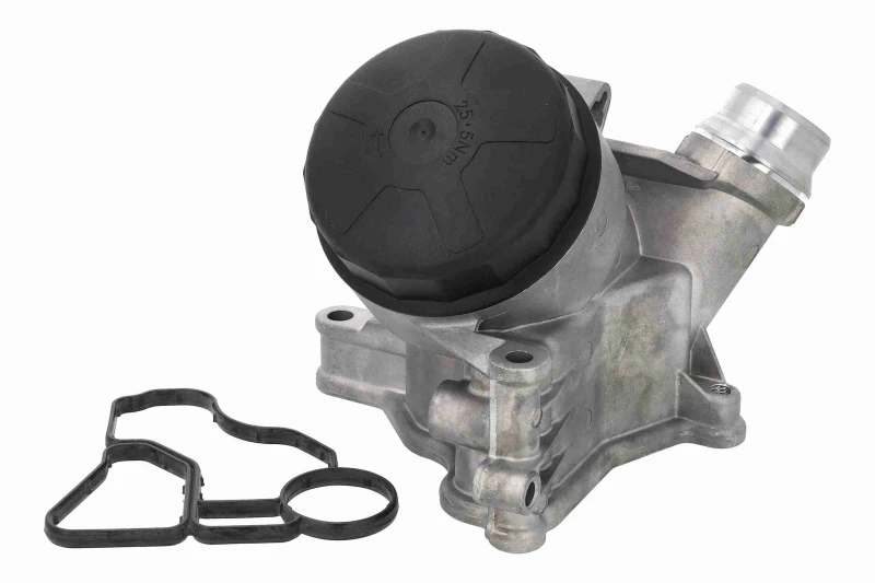 Image of VAICO V20-4878 Housing, oil filter Original VAICO Quality Housing,oil filter (590)
