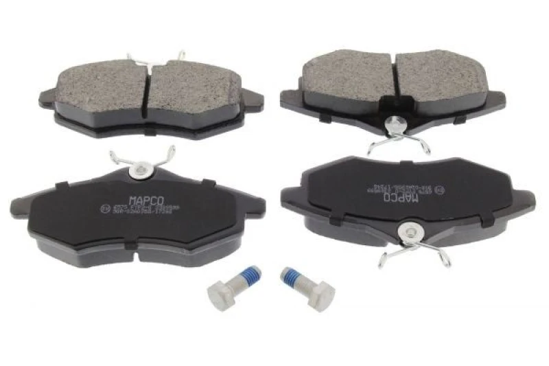 Image of MAPCO 6575 Brake pad set Front Axle, not prepared for wear warning indicator Brake Pad Set,disc brake (402)