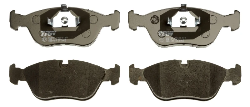 Image of TRW GDB1159 Brake pad set prepared for wear warning indicator Brake Pad Set,disc brake (402)