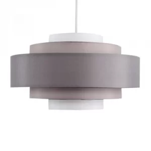 Image of Hampshire 5 Tier Grey Pendant Shade