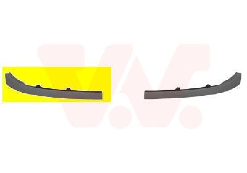 Image of VAN WEZEL Headlight Trim VAN WEZEL 0903512