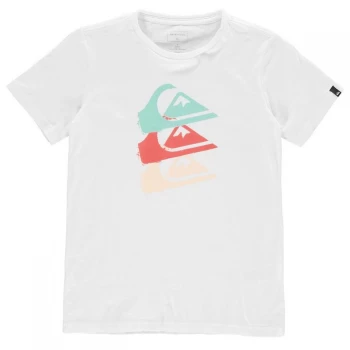 Image of Quiksilver Jaw Sides T Shirt Junior Boys - White