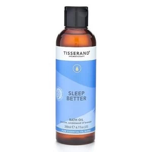 Image of Tisserand Aromatherapy Sleep Better Bath Oil 200ml