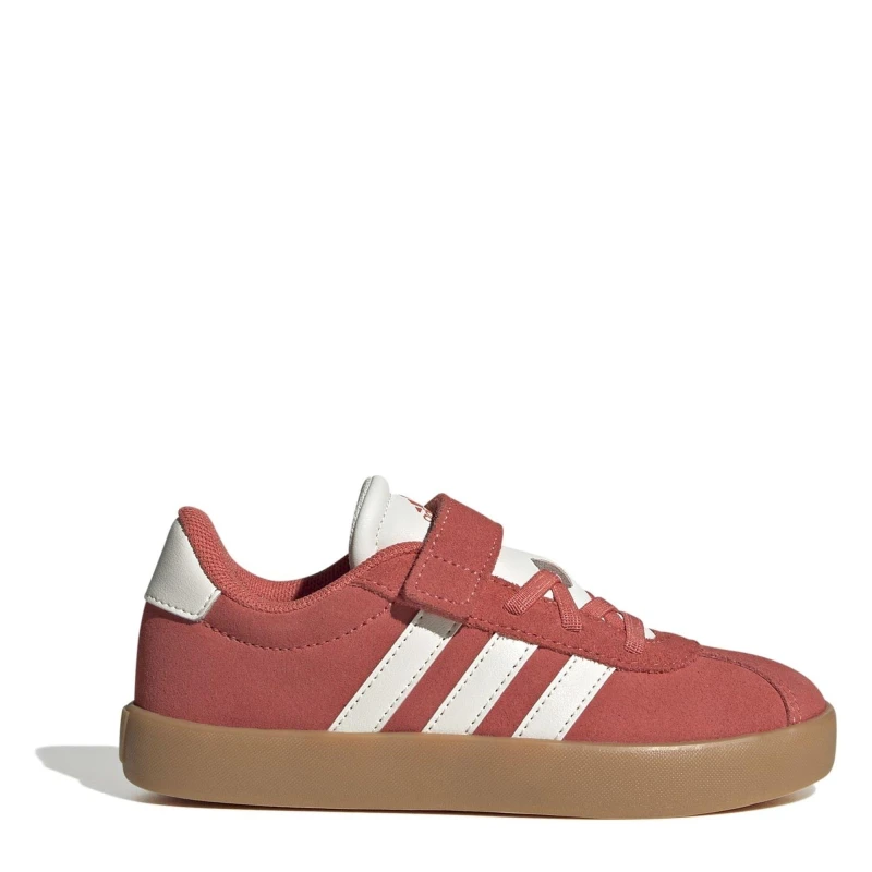 Image of adidas Vl Court 3.0 Shoes Child Boys Scarlet/Wht/Red male 1 (33)