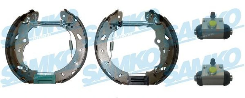 Image of SAMKO Brake Shoe Set SAMKO KEG854