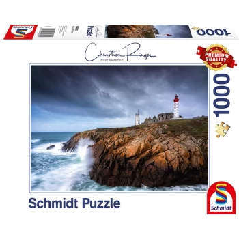 Image of Christian Ringer: St. Mathieu Lighthouse Jigsaw Puzzle - 1000 Pieces
