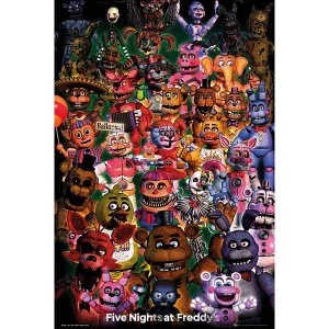 Image of Five Nights at Freddys Ultimate Group Poster