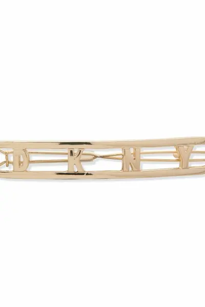 Image of DKNY Jewellery DKNY Metal Logo Barette 60572223-887