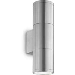Image of Aluminum wall light gun 2 bulbs