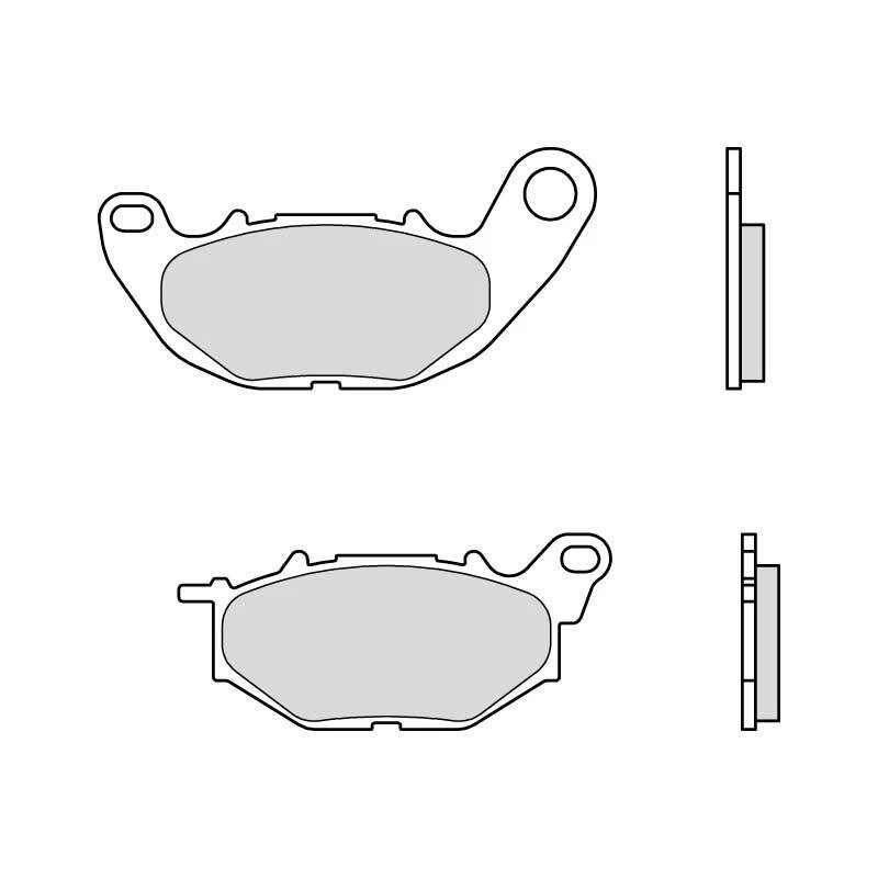 Image of Brembo S.p.A. Street Sintered Metal Brake pads - 07YA52SA