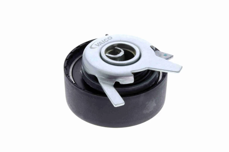 Image of VAICO V95-0205 Tensioner Pulley, timing belt Intake Side, Original VAICO Quality Tensioner Pulley,timing belt (308)