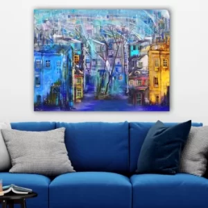 Image of 638004649_70100 Multicolor Decorative Canvas Painting