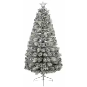 Image of Premier Fibre Optic Silver Tipped Fir White LEDs 1.2m - FT217072
