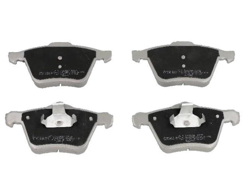 Image of ASHIKA 50-00-0349 Brake pad set Front Axle, not prepared for wear warning indicator, with piston clip Brake Pad Set,disc brake (402)