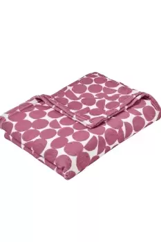 'Ingo' Geometric Print Fleece Throw