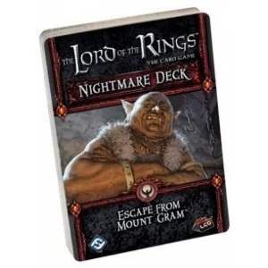 Image of The Lord of the Rings The Card Game Escape From Mount Gram Nightmare Deck