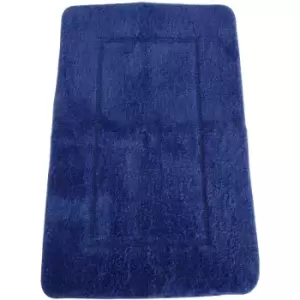 image of Mayfair Cashmere Touch Ultimate Microfibre Bath Mat (50x80cm) (Royal) - Royal