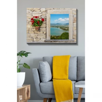 Image of Kanvas Tablo (70 x 100) - 140 Multicolor Decorative Canvas Painting
