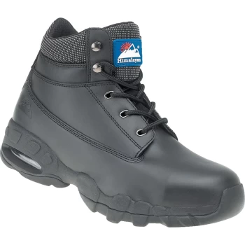 Image of 4040 Black Safety Boots with Eva/Rubber Soles - Size 7