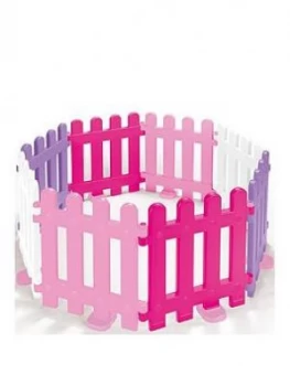 image of Dolu Indoor and Outdoor Play Fence - Pink