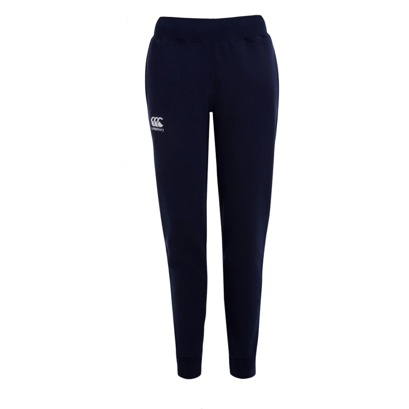 Image of Canterbury Tapered Fleece Trousers Womens - Blue Blue 6