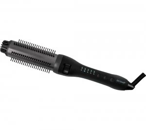 image of Progloss Perfect Finish BR-1500-GB Heated Styling Brush Black