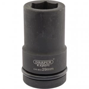 Image of Draper Expert 1" Drive Deep Hexagon Impact Socket Metric 1" 29mm