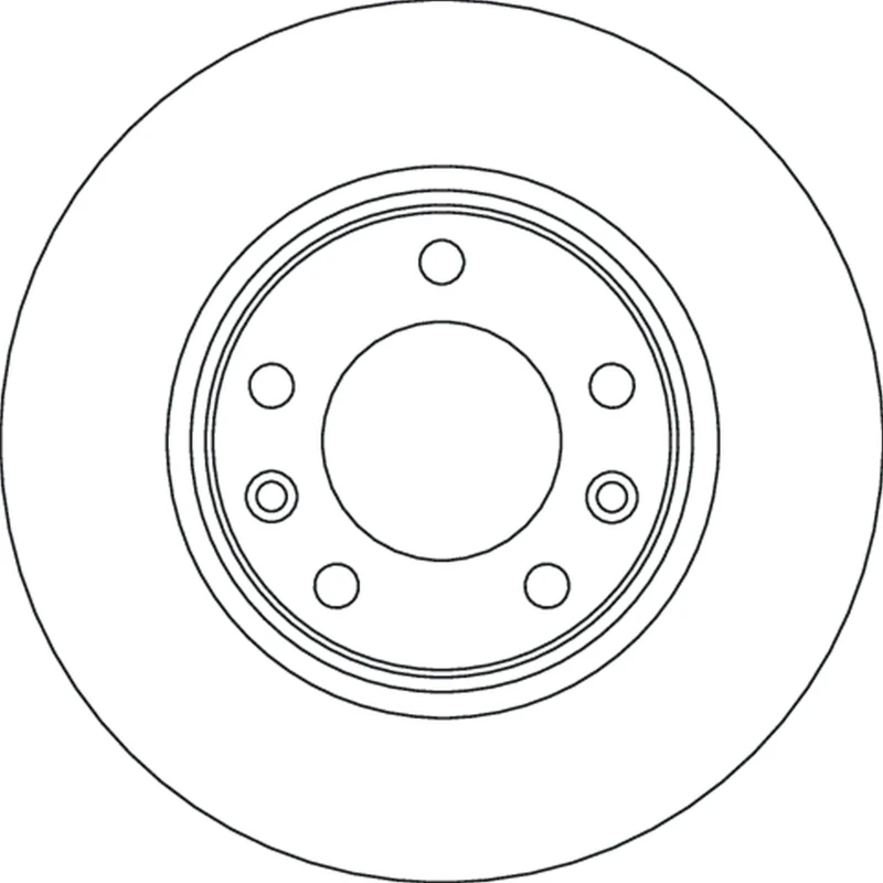 Image of Brake disc TRW DF6780