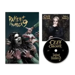 image of Ozzy Osbourne Patient Number 9 - Indie Exclusive Comic Book Edition - Sealed 2022 UK CD album 19439944302