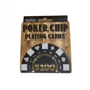 Image of POKER CHIP PLAYING CARDS