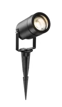 Image of KnightsBridge 230V IP65 GU10 Spike Light Black