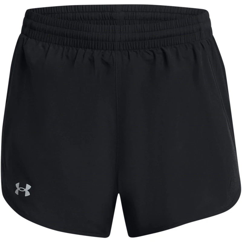 Image of Womens 2-in-1 shorts Under Armour Fly-By Noir Female XL