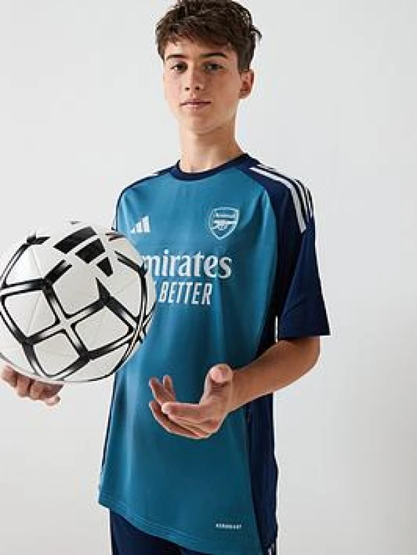 Image of adidas Arsenal Training Top 2025 2026 Juniors Blue male 7-8 Years