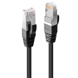 Image of Lindy 0.3m Cat.6 S/FTP LSZH Cable, Black