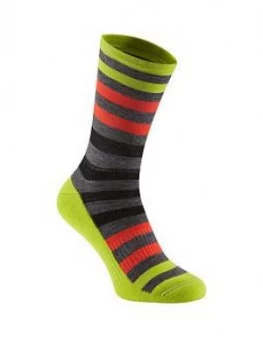 Image of Madison Isoler Merino 3-Season Sock, Yellow Pop