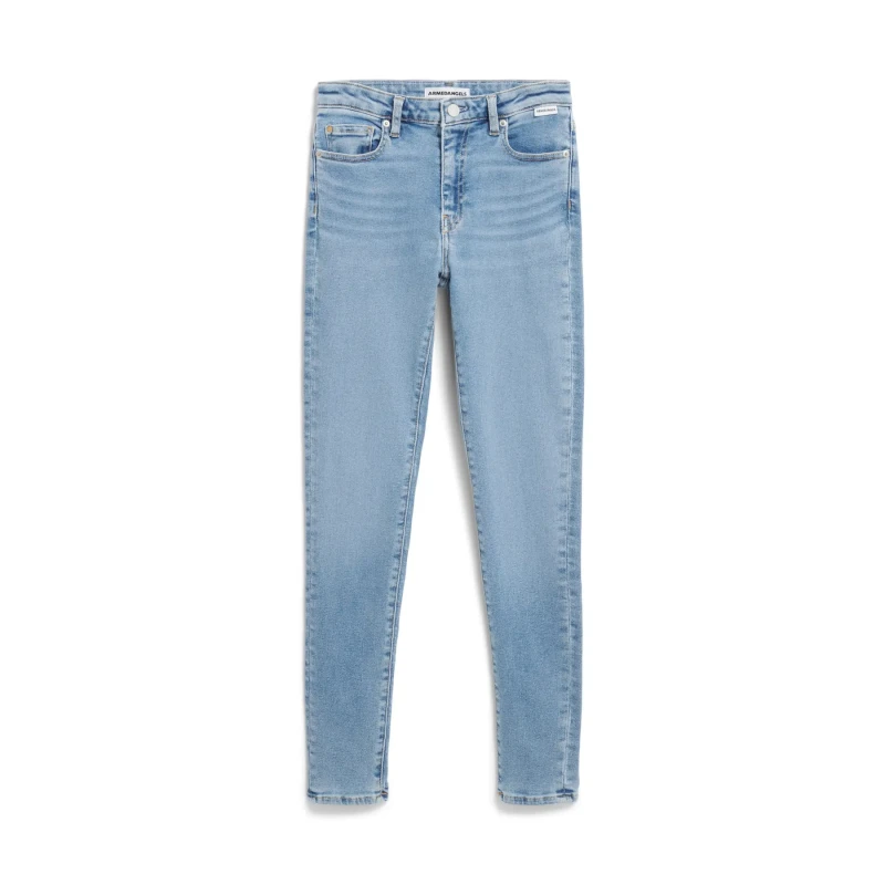 Image of ARMEDANGELS Womens skinny jeans Armedangels Tillaa Bleu Female 28x34
