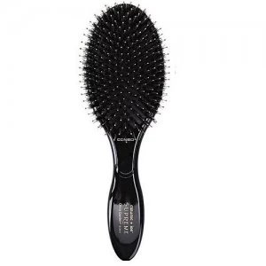 image of Olivia Garden Ceramic+Ion Supreme Combo Bristles Hairbrush Black