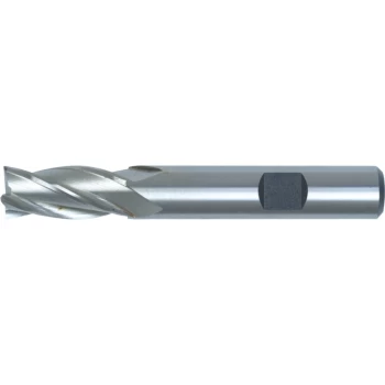 Image of 11.00MM HSS-Co 8% Weldon Shank Multi Flute End Mills - Uncoated