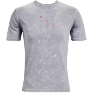 Image of Under Armour Armour Run Anywhere T Shirt Mens - Grey