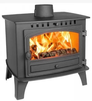 image of Hunter Herald 14 Double Sided Single Depth Wood Burning Stove