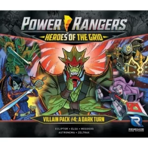 Image of Power Rangers Heroes of the Grid: Villain Pack #4: A Dark Turn Board Game