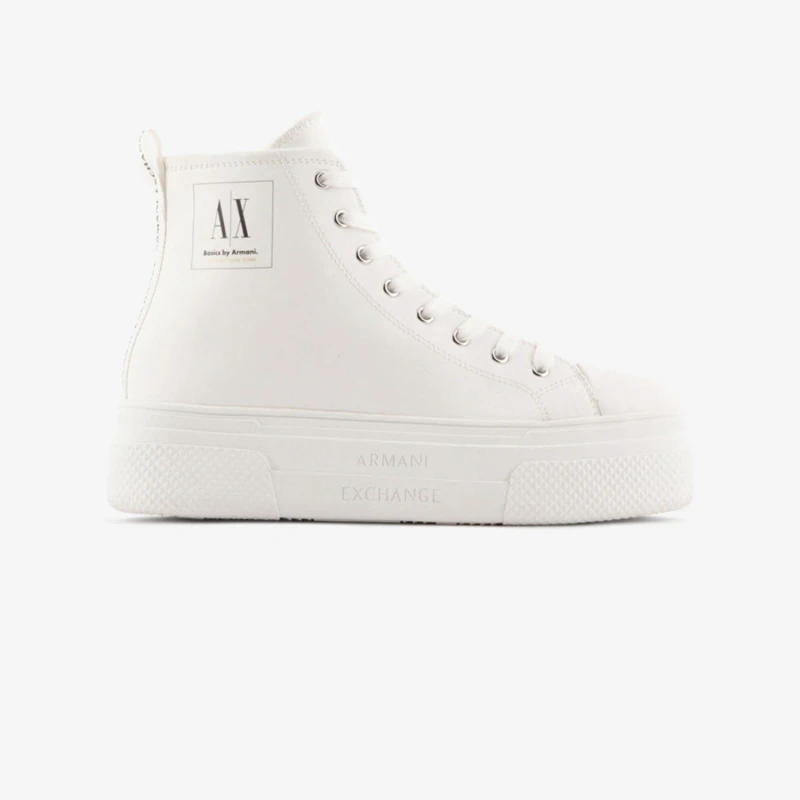 Image of Armani Exchange Trainers Low Trainers UK 2 White 01931701190