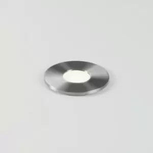 Image of Astro Terra LED 1 Light Round Outdoor Ground Light Stainless Steel IP65