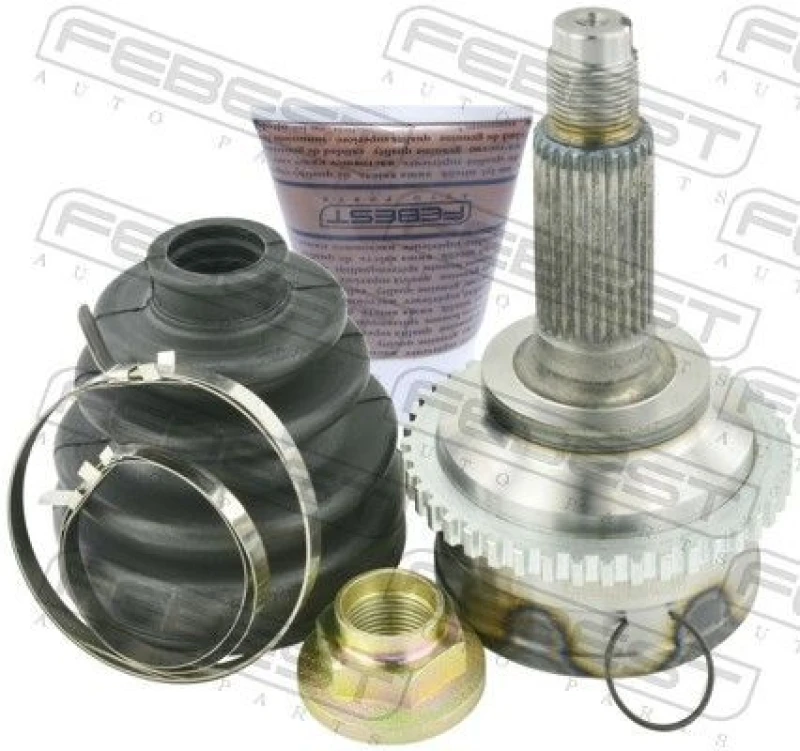 Image of FEBEST 0510-037A44 Joint, drive shaft Wheel Side, with ABS sensor ring Joint,drive shaft (236)