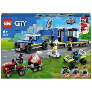 image of 60315 LEGO CITY Mobile police operations center