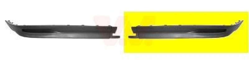 Image of VAN WEZEL Front splitter VAN WEZEL 5813503