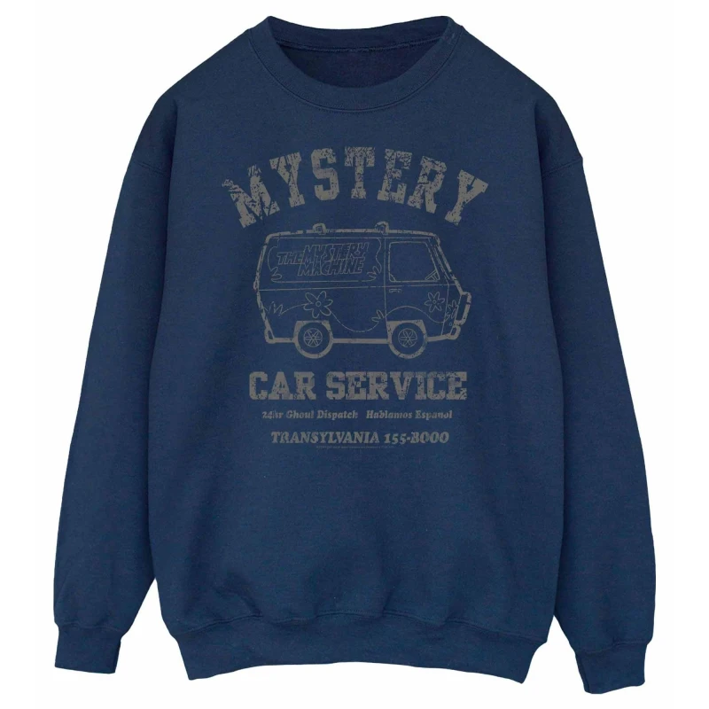 Image of Scooby Doo The Mystery Machine Sweatshirt Navy female