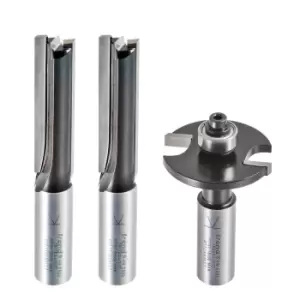 Image of Trend 3 Piece Kitchen Fitters Router Cutter Set