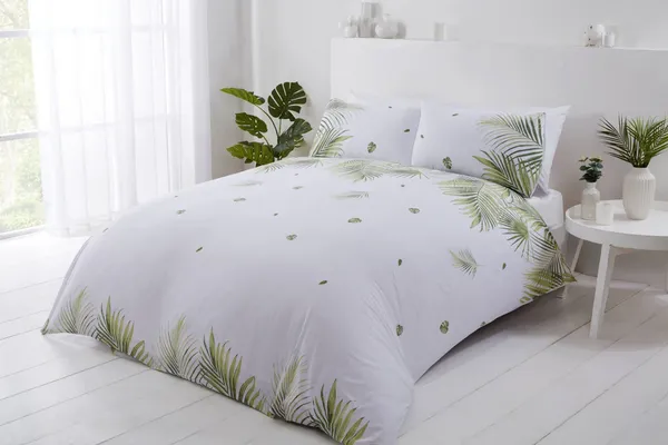 Image of Ph Tropics Green Duvet Set - King