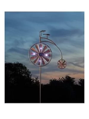 Image of Smart Solar Penny Farthing Windspinner